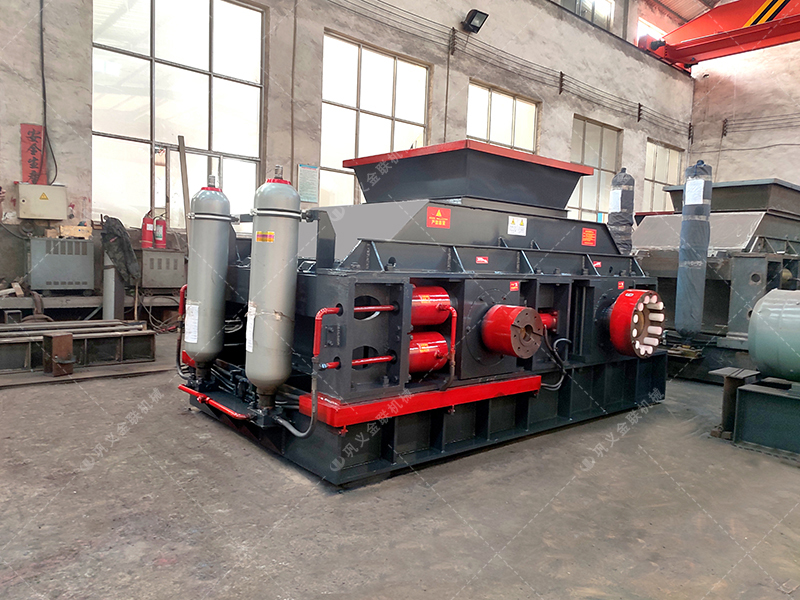 液壓對輥破碎機(jī)如何做到"吃硬不吃虧"——高能效破碎還省電？